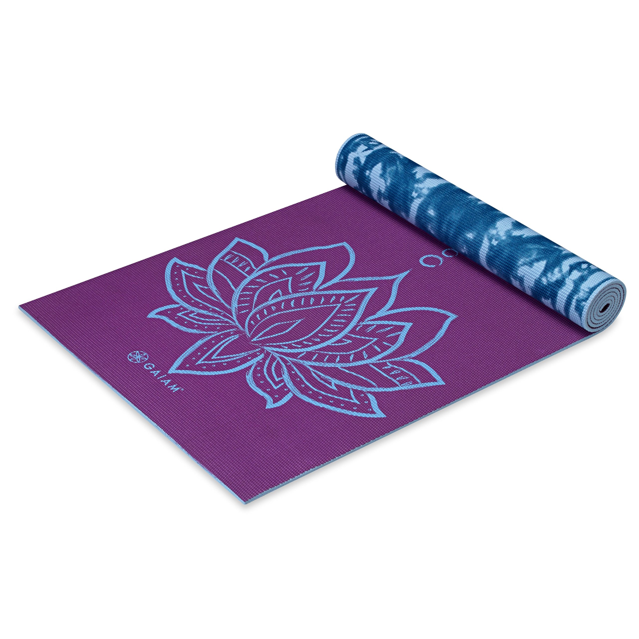 side of yoga mat