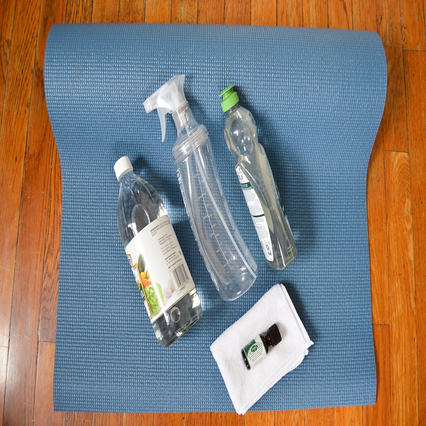 disinfect yoga mat