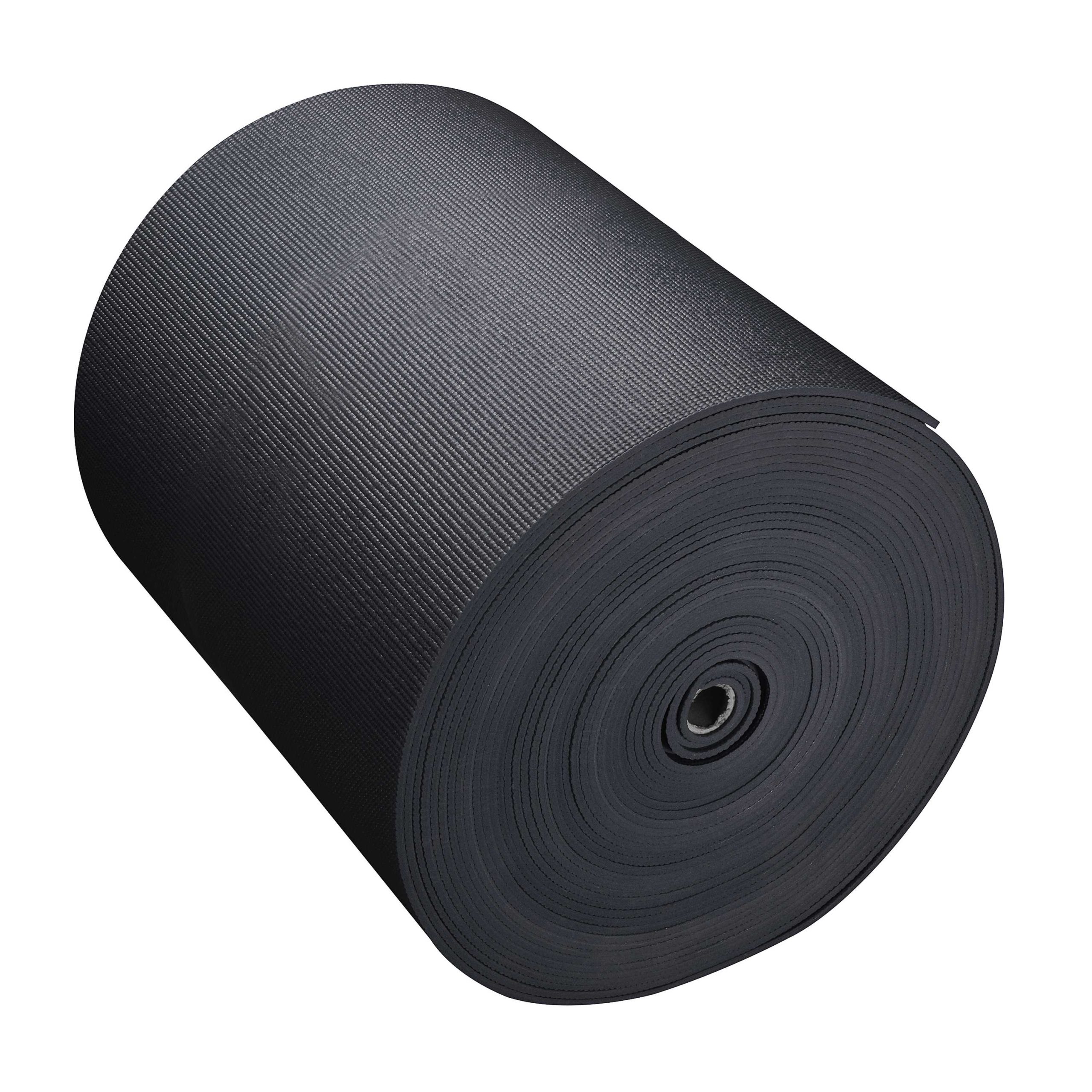 roll a yoga mat