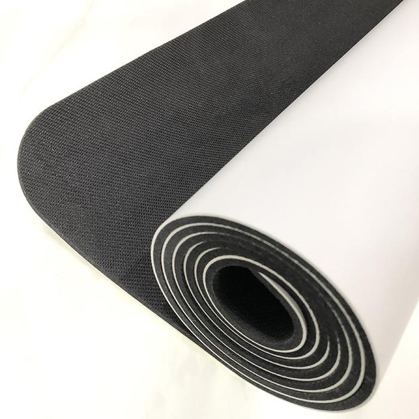 roll a yoga mat