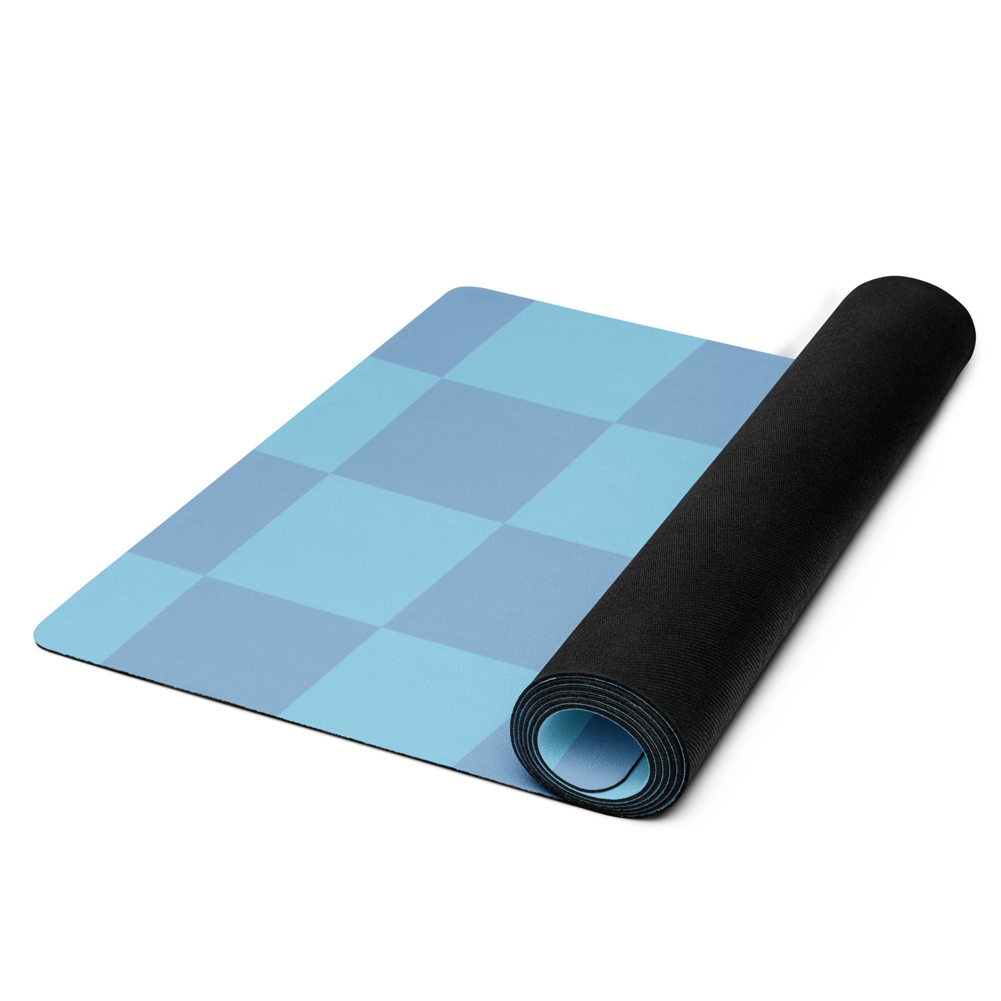 rubber yoga mat