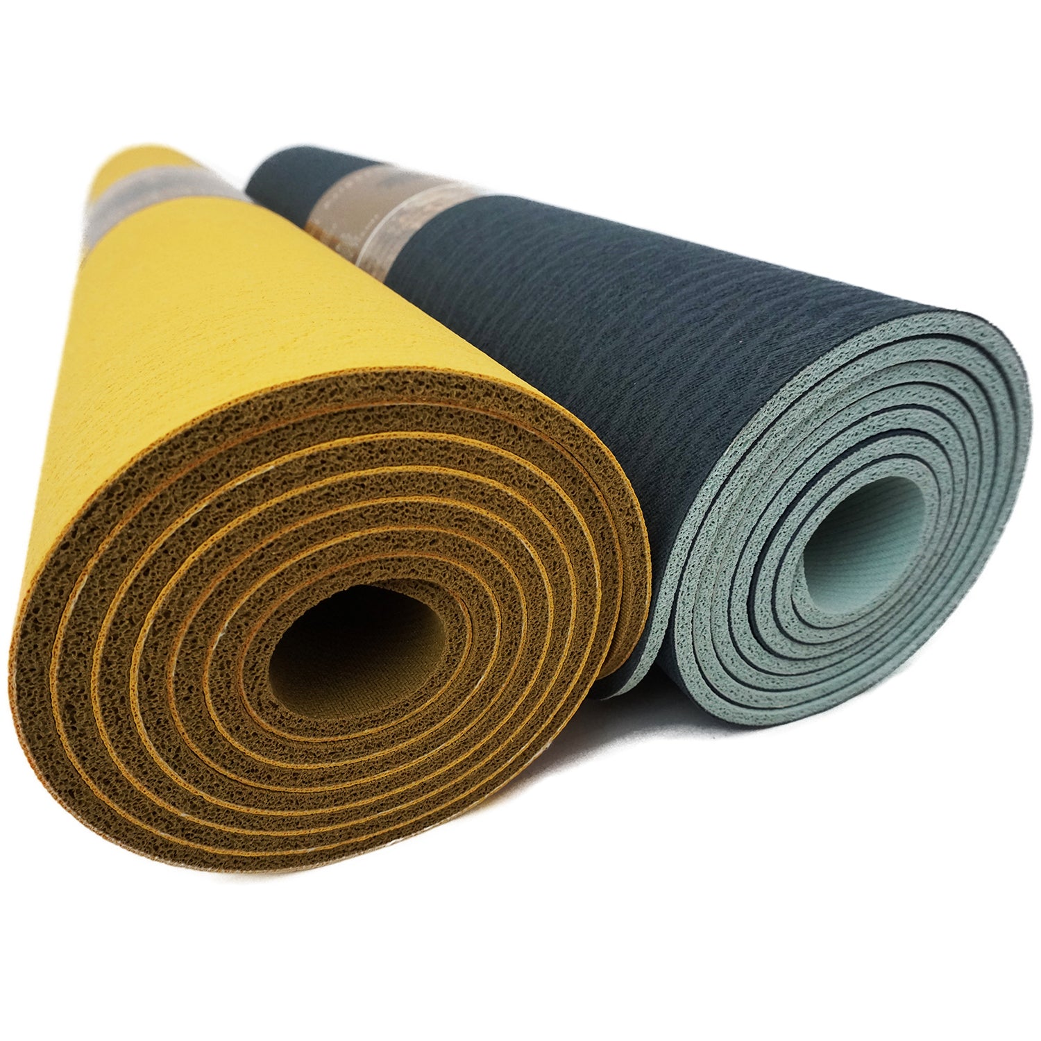 side of the yoga mat