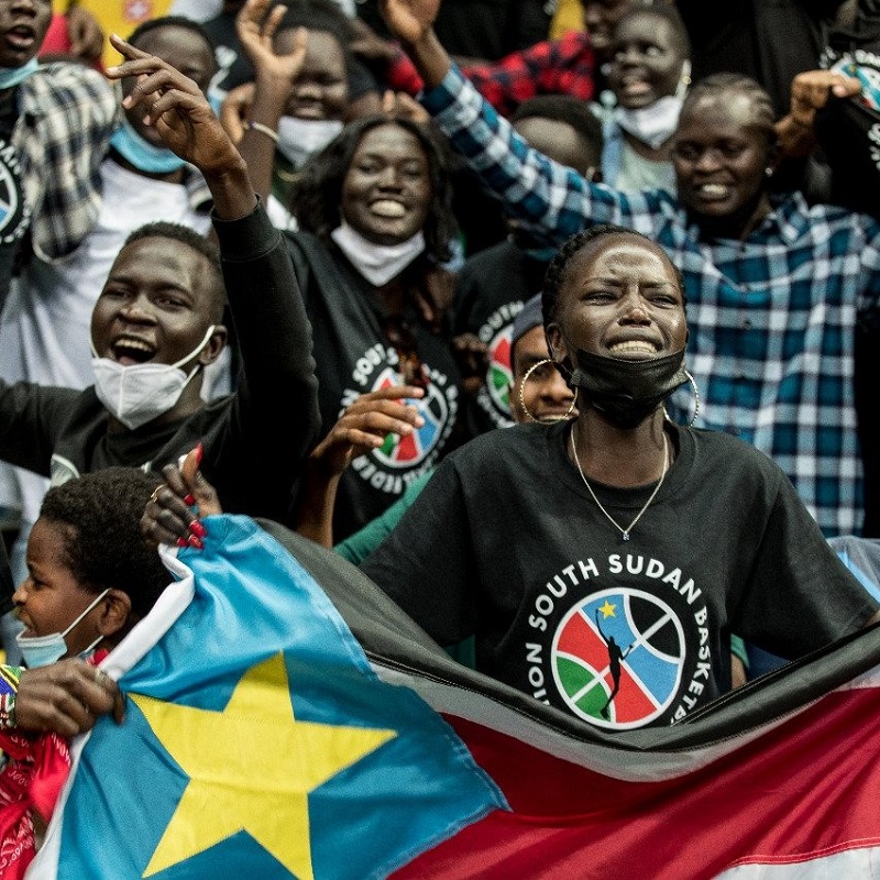 fan of south sudan basketball