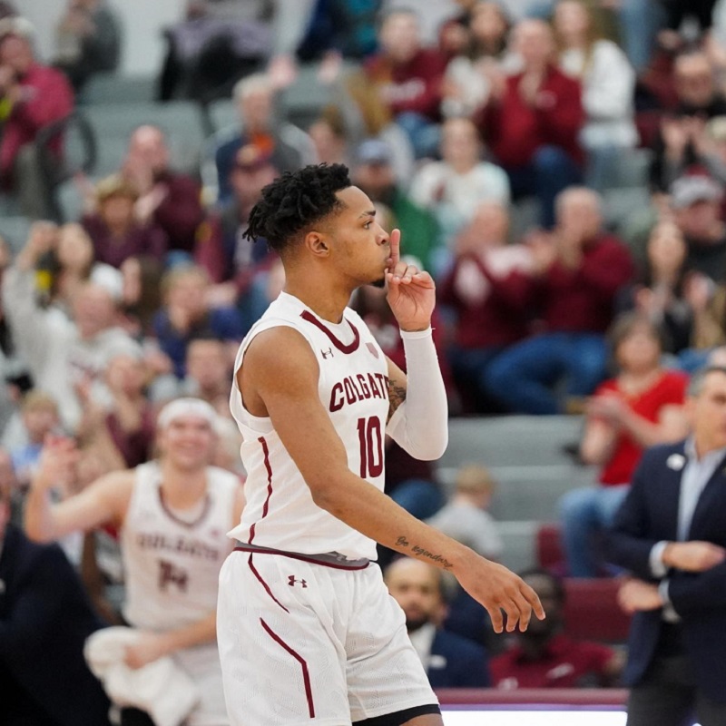 Colgate basketball history